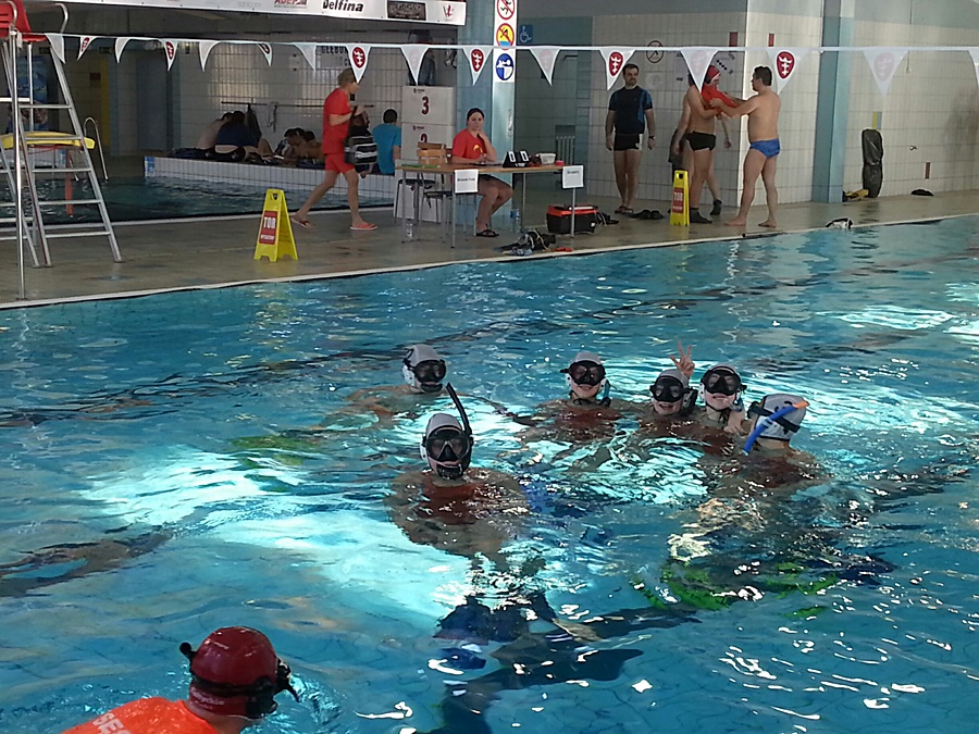 Hokej pod wodą Walenie Gdańsk I 2017